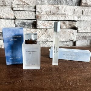 Barely used dolce & gabbana light blue perfume